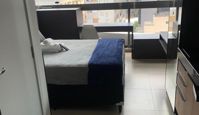 Estúdio Moderno e condomínio completo Rua Oscar Freire 1375 - mais luxuosa de SP