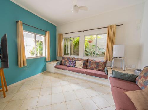 Casa c 3 quartos a 80m da praia Balneario Florida
