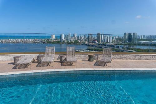 Apartamento em Recife Vista MAR - Cais 1308 in Recife