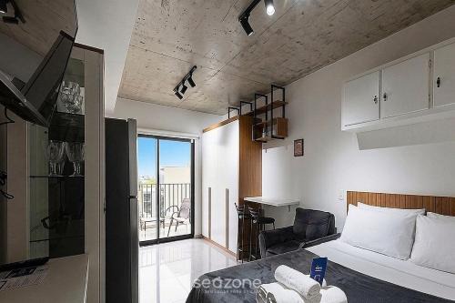 Studio in Condo. w/Terrace & City View EBI0204 in Curitiba
