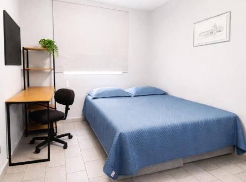 Espaço IN 2 Quarto mobiliado Brooklin