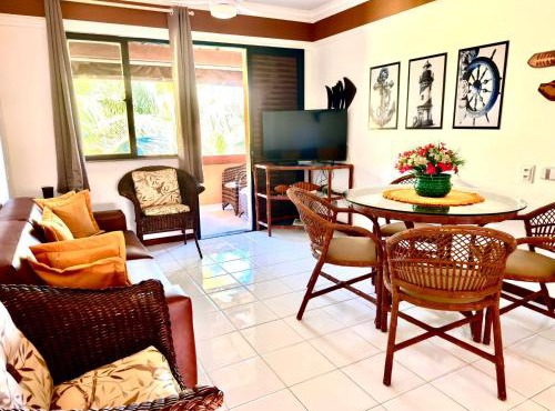 Flat 3 Quartos Pé na Areia, Piscina e Mar, Summer House Genipabu, Guarajuba in Guarajuba