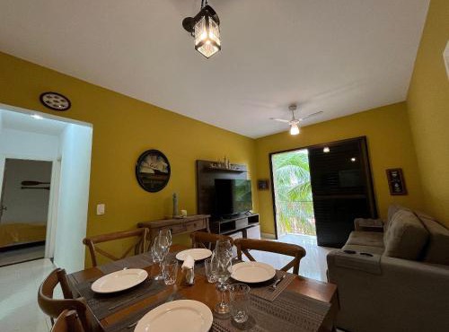 Apartamentos a 80m da Praia das Toninhas em Ubatuba
