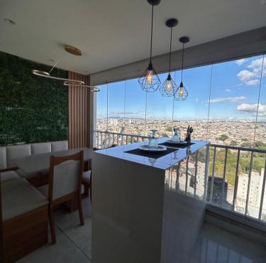 AP com linda vista da cidade bem localizado a 25 min do aeroporto GRU in São Paulo