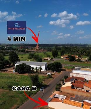 Casa aconchegante B , 4 minutos do thermas in Andradina