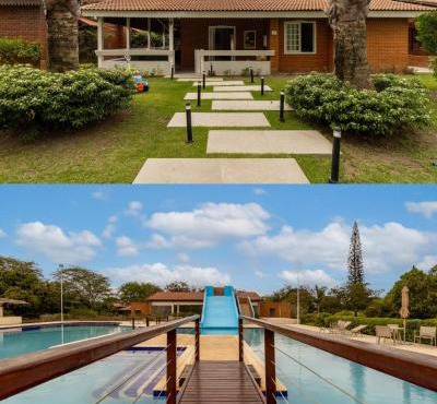 Casa 6 Suites p/20 - Sauna e Campo em Gravata