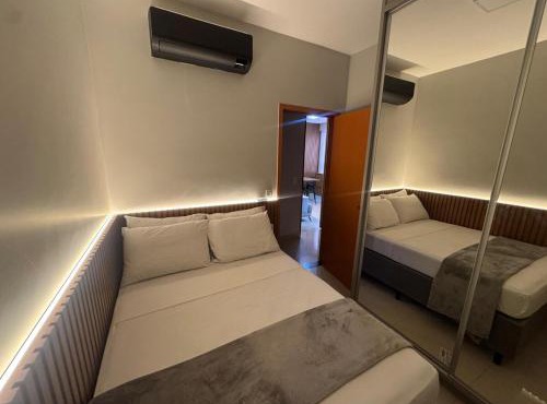 Apto 2 Quartos Premium Blue Life 1 Próximo à UniEvangélica e Hospitais