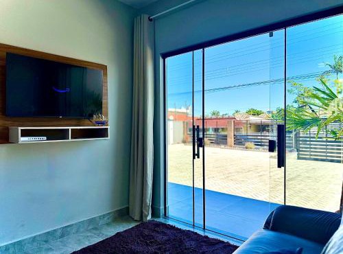 Casa de praia com espaço gourmet