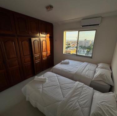 High standard 4 rooms apartment for 12 people in Belém