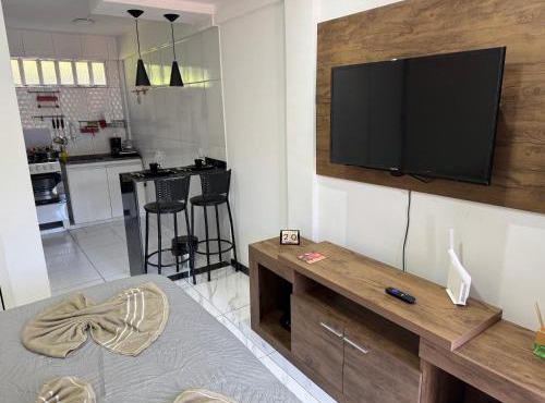 Loft em condomínio próximo à entrada da cidade
