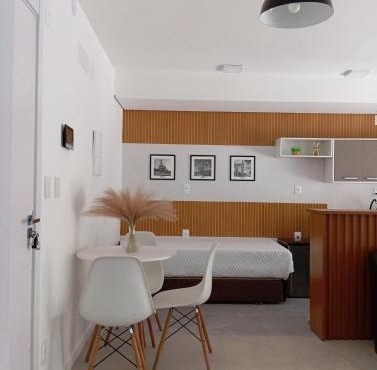 Apartamento com piscina, terraço, churrasqueira e estacionamento