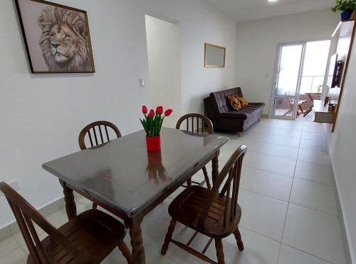 Apartamento Frente para o Mar em Praia Grande - Vista Incrível