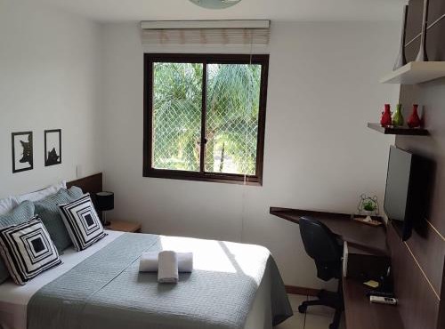 Apt 2 Suítes no Life Resort com Vista parcial para o Lago e lazer completo in Brasília