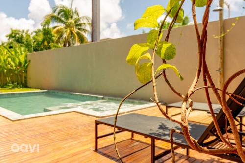 Casa de Luxo com Piscina Serena Eco em Milagres by Qavi in Passo de Camarajibe