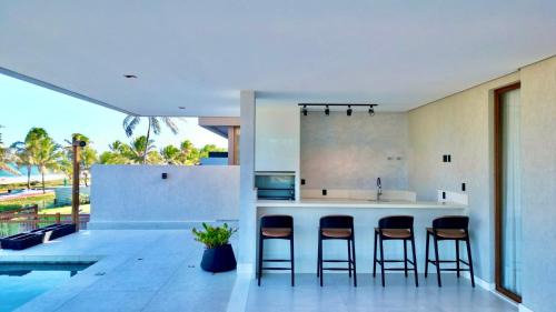 Casa MAR Pé Na Areia em Guarajuba 8 Suítes in Monte Gordo