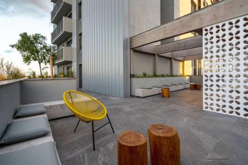 Studio maravilhoso no Parque Una com garagem