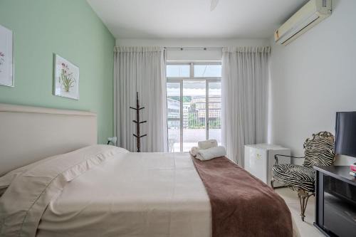 Quarto c/vista e suíte em Ipanema