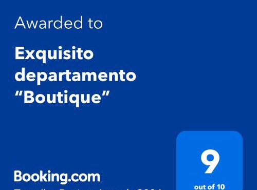 Exquisito departamento “Boutique”